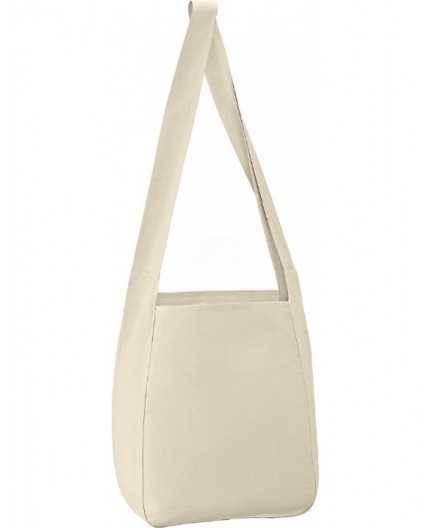Sac bandoulière MONTREUIL - personnalisable - 28x35+20 - 100% coton