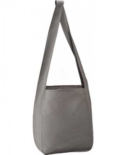 Sac bandoulière MONTREUIL - personnalisable - 28x35+20 - 100% coton