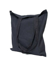 Sac LILLE - Coton NOIR 140grs - 38L x 42 - sans soufflet