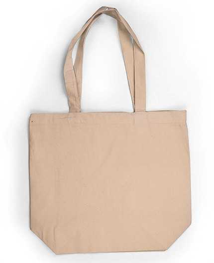Sac MEGEVE - Coton 280grs - 45 X 40 - soufflet 15cm
