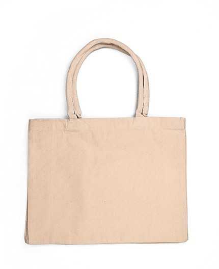 Sac Cabas CHAMONIX - Coton 280grs - 46 X 36H - soufflet 13cm