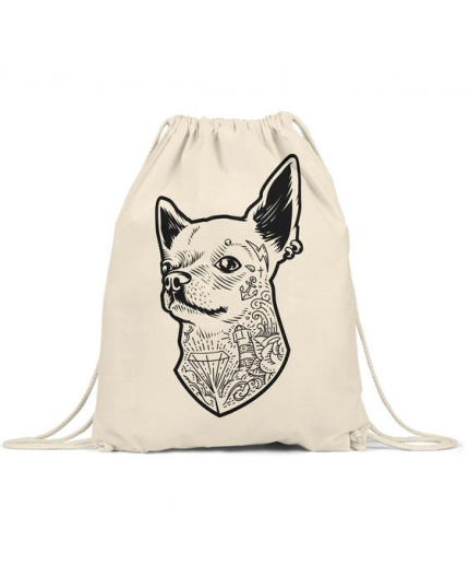 Sac à Dos Coton Bio 140grs - 24 X 30H