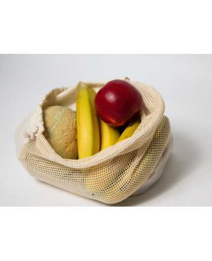 Sac Filet Vrac Coton Bio 140grs - 30 X 40