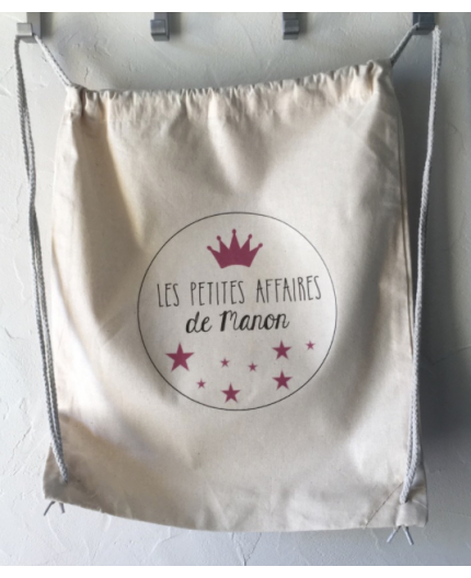 Sac à Dos Coton Bio 140grs - 38 X 42