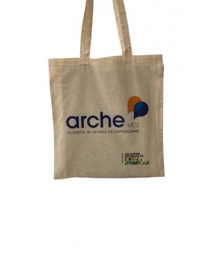 Sac REIMS - Coton BIO 140grs - 38L x 42 - sans soufflet - quadri