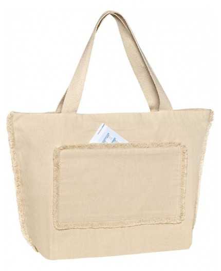 Sac de plage personnalisable ST TROPEZ - 57x38+18 - 100% coton