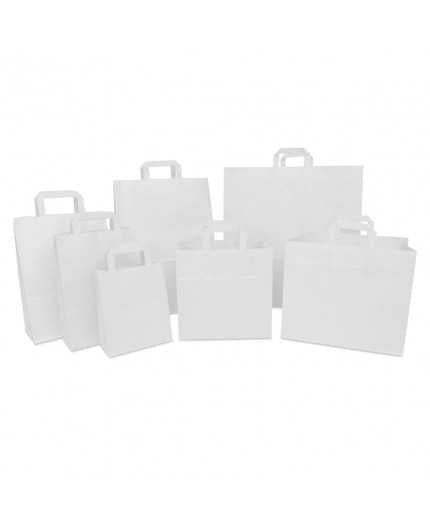 Sac Kraft 32x40+12 - anses plates