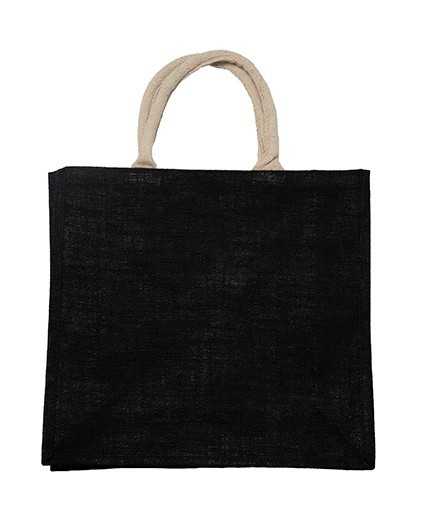 Sac toile jute personnalisable CADILLAC - 37L X 41H - soufflet 15cm