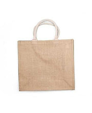 Sac en jute personnalisable NEMOURS - 41L X 37H - soufflet 15 cm