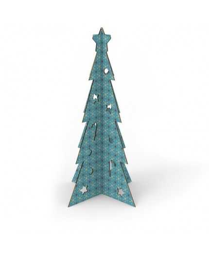 Sapin de Noël en carton - 98cm
