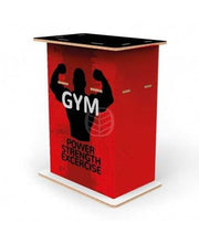 PLV Stand écologique en carton alvéolaire 16mm