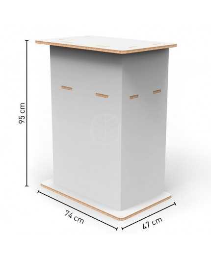 PLV Stand écologique en carton alvéolaire 16mm