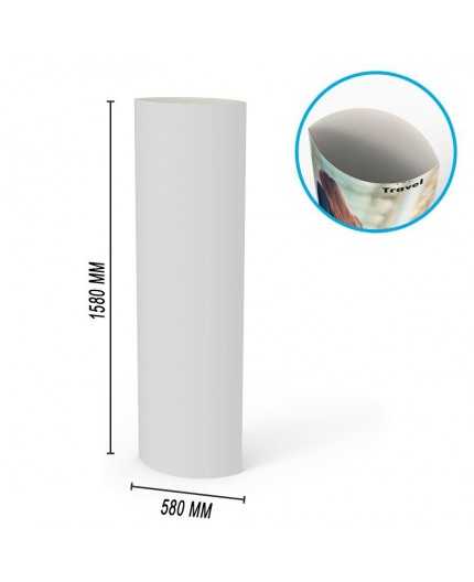 Totem Elliptique 58x158 - PLV carton