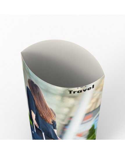 Totem Elliptique 68x178 - PLV carton