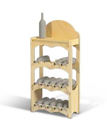 VINARIAM - présentoir 15 bouteilles - 120x59cm