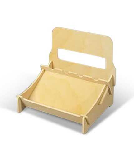VINEA - présentoir de comptoir 4 bouteilles - (L) 47cm